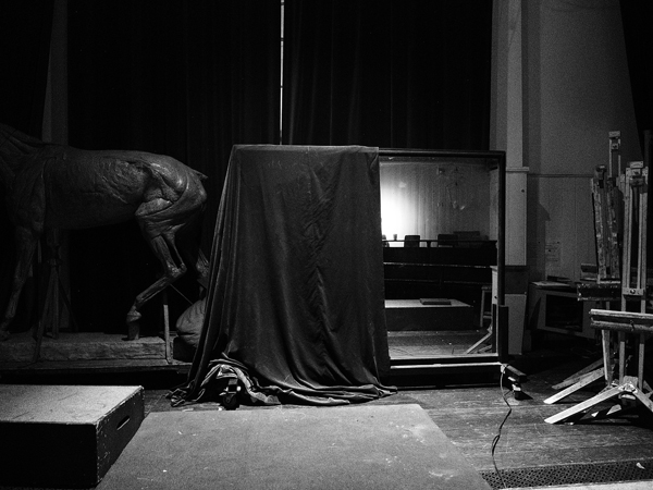 STUART BRISLEY, Breath, 2014, 7pm, 29.10.2014/Performance at Royal Academy Schools Life Room