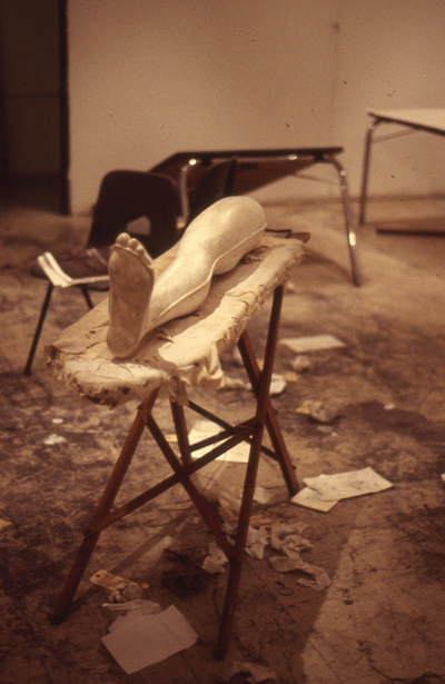 STUART BRISLEY, Legs, 2000, Live in the Head,
Whitechapel Art Gallery, London