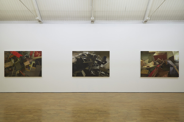 State of Denmark, The Missing Text paintings, installation view, Modern Art Oxford STUART BRISLEY, State of Denmark, The Missing Text paintings, installation view, Modern Art Oxford, 2014