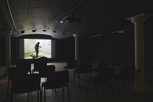 STUART BRISLEY, State of Denmark, Film programme, installation view, Modern Art Oxford, 2014