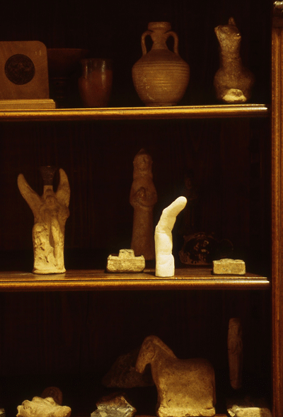 STUART BRISLEY, The Collection of Ordure, Stakhanov's Finger, 2002, Freud Museum London